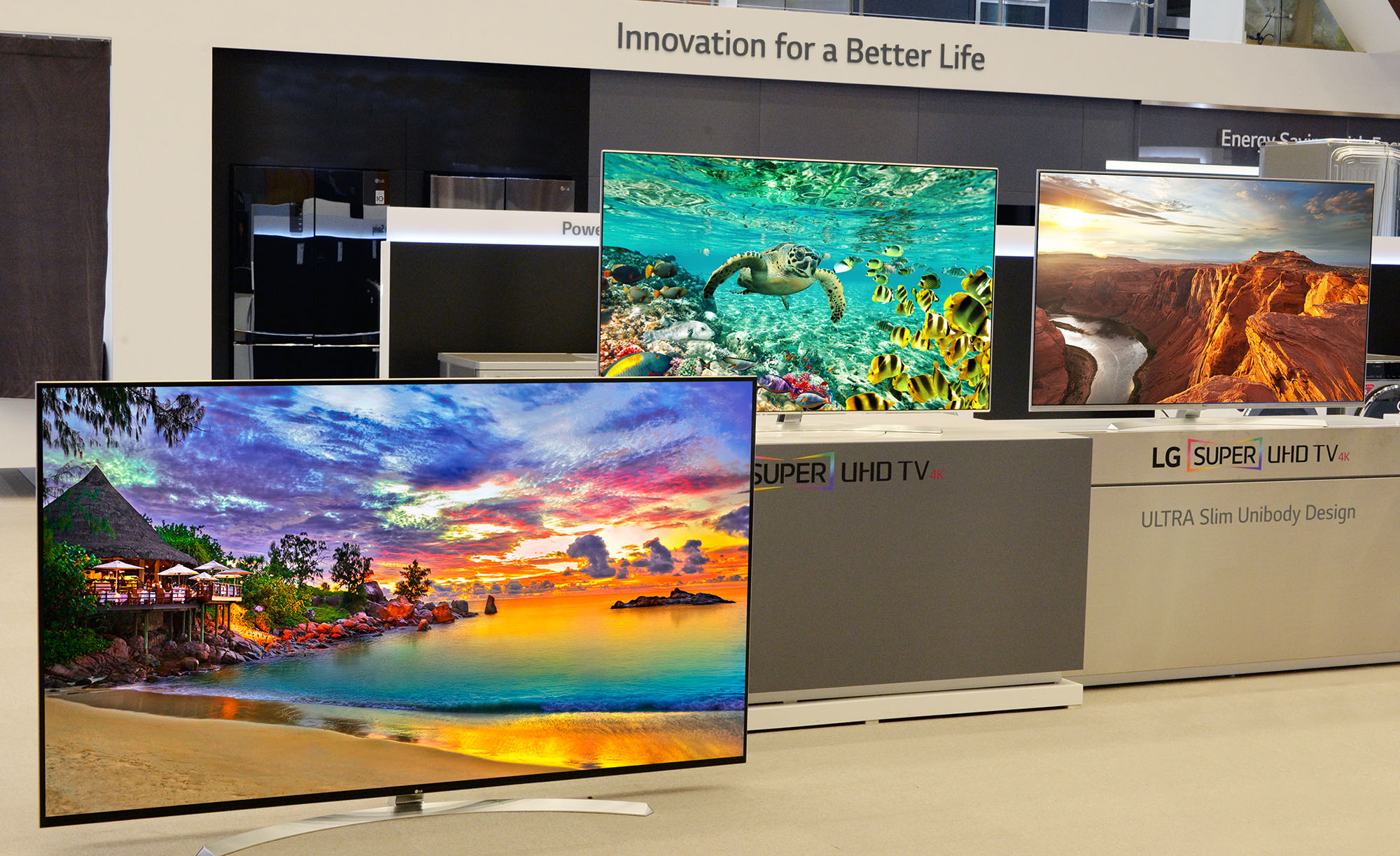 LG presenta monitores y televisores OLED y UHD #CES2016