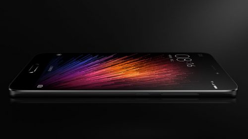 Xiaomi-Mi-5-Black-Front-Side