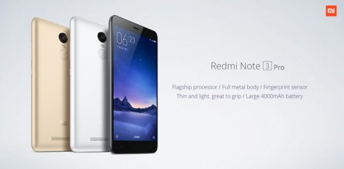 Xiaomi Redmi Note 3 Pro