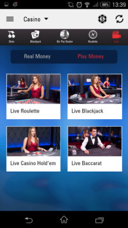 pokerstars casino android