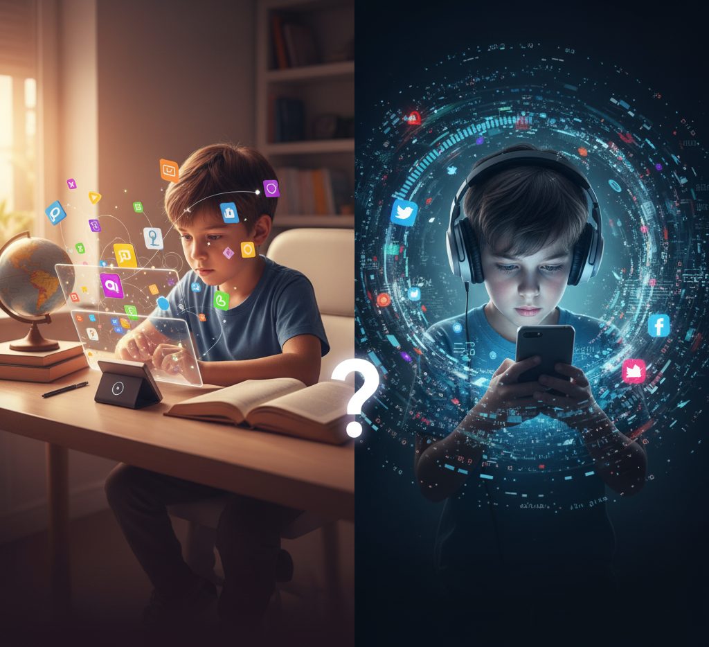 smartphones en menores